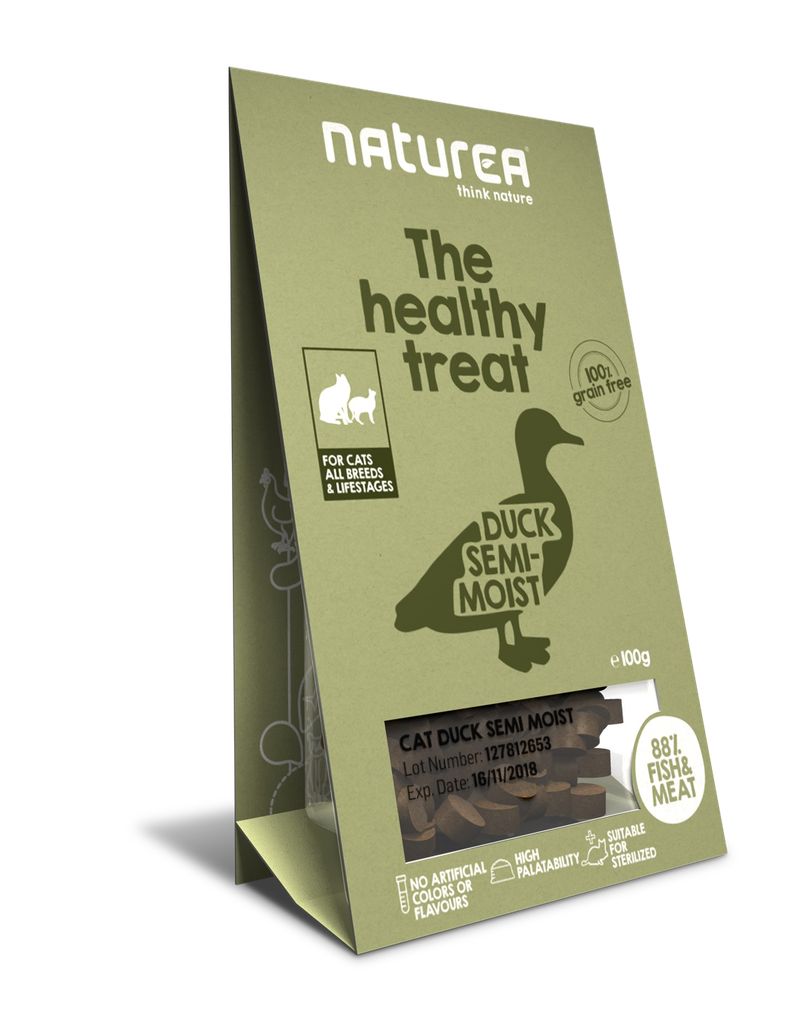 [TRC03] Treats Cat Duck Semi-Moist