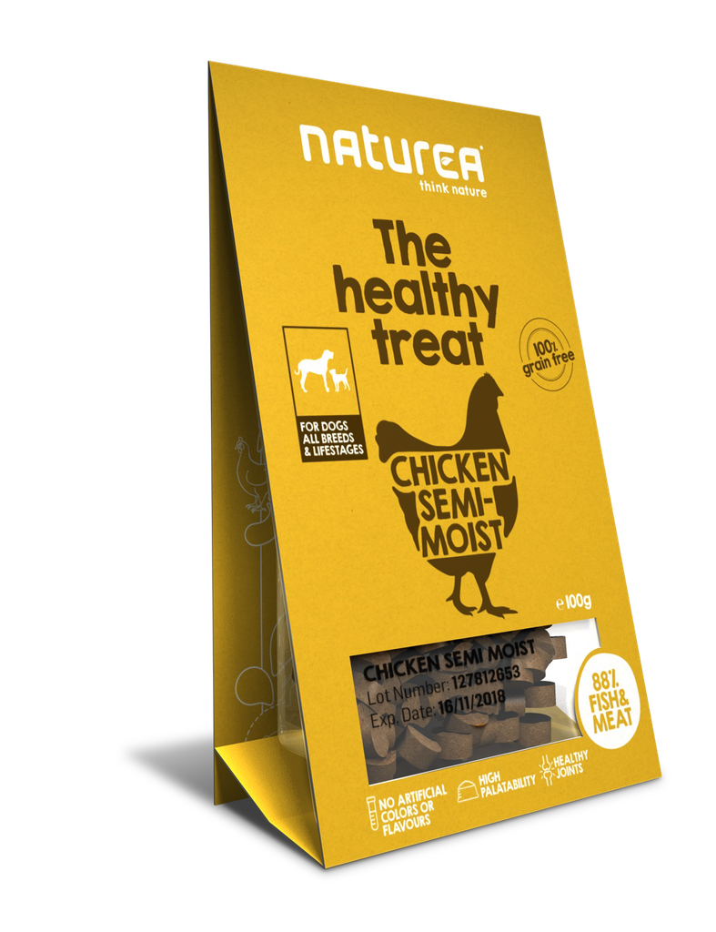 [TRD01] Treats Dog Chicken Semi-Moist