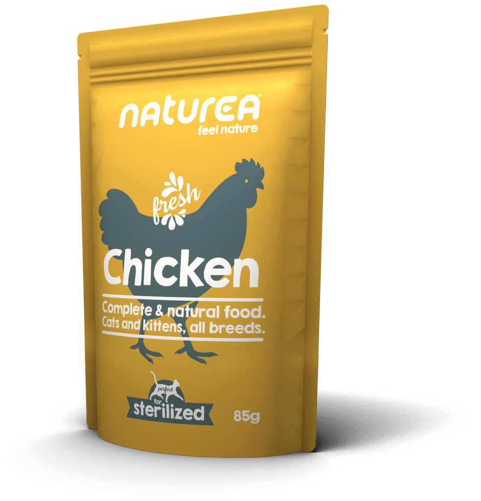 [WEC01] Wet Food Cat Chicken pouch