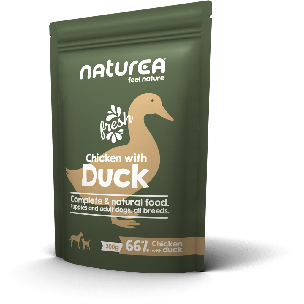 [WED01] Wet Food Dog Chicken with Duck pouch