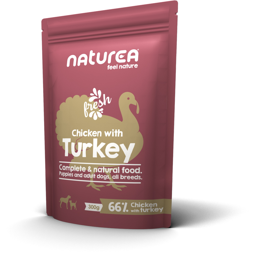 [WED04] Wet Food Dog Chicken with Turkey pouch